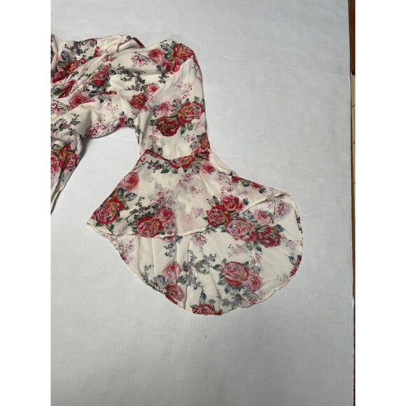 A BEAUTIFUL SOUL Women Size 2x C Tunic Short Dress Boho Floral Baby Doll - Picture 11 of 11